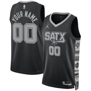 Custom, San Antonio Spurs Black - Statement Edition